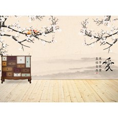 동양화뮤럴벽지