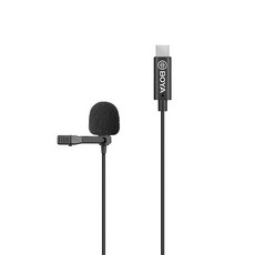 BOYA 보야 정품 마이크 및 주변기기 모음, BOYA BY-M3 USB-C용 핀마이크
