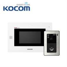 코콤 코콤 K6B VP-10A+KC94 매립형 비디오폰 현관 카메라 패키지 (화이트)