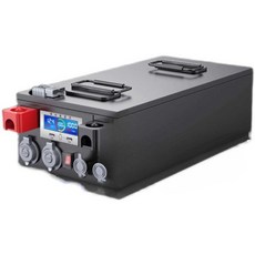 인산철600a 캠핑카 차박 올인원 파워뱅크 카라반, 12v 100AH 리튬 인산철, 1개