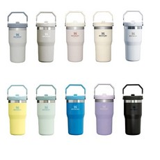 스탠리 아이스플로우 플립 텀블러 워터보틀 591ml, 블랙, 1개