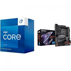 Intel Core i713700F Desktop Processor 16 코어8 P 코어 8 E 30MB 캐시 최대 5.2GHz, Desktop Processor + AORUS Elit - i713700f