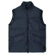 스톤아일랜드크링클랩스패딩조끼