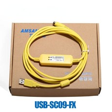 USB-SC09-FX 미쓰비시 PLC 케이블 FX-USB-AW FX2N/FX1N/FX0N/FX0S/FX1S/FX3U 호환, Economic USB-SC09-FX - fx39광접속기콤신