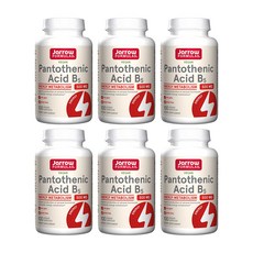 재로우 펜토텐산 B5 500mg 캡슐, 100정, 6개