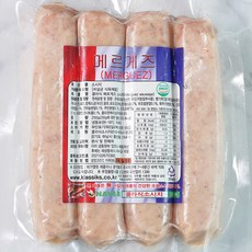 [클라식소시지] 프랑스 정통 메르게즈소세지(Merguez Sausage) 250g 소시지, 1개