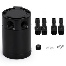 오일 캐치 컴팩트 배플 처리 2 포트 알루미늄 탱크 연료 탱크 부품 2 홀 TK91, 02 type2, 02 TYPE2, 1개