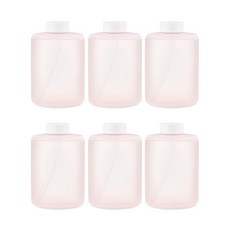 샤오미-미지아-자동-손세정기-2세대-전용-리필-6개-세정액-센서형-물비누-핸드워시-거품-디스펜서-손세정제-미지아-핑크-리필액-6개-(15%할인)-추천-상품
