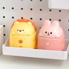 10000 뽀짝 애니멀 청소기 12개입 1박스 - 키보드 책상위 지우개가루 먼지잡는 미니 청소기