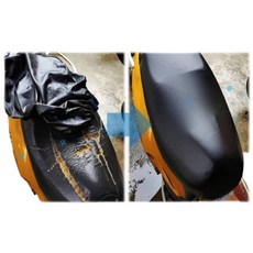 通用機車坐墊皮套, 黑色, 1