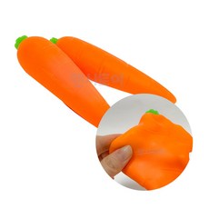 대형 왕 당근 모래 샌드 주물럭 말랑이