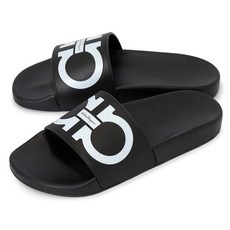 [페라가모] 간치니 슬라이드 GROOVY 1CM NERO 0744127 여자 슬리퍼