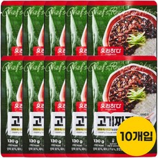 요리하다 고기짜장 130g, 10개