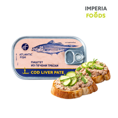 Паштет из печени трески ATLANTIC FISH, 125 г