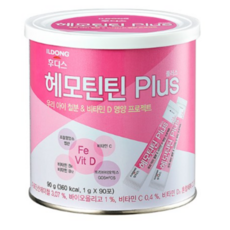 후디스 헤모틴틴 플러스 유아 철분, 90g, 10개