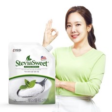 펄세스 에리스리톨 위드 스테비아 파우치, 1kg, 1개