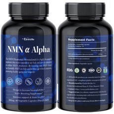 어스빌 NMN 99.9% 고순도 NAD+ 영양제 ALPHA 500mg