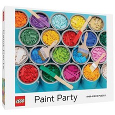 Lego Paint Party Puzzle:레고 페인트 파티 1000 피스 퍼즐, Chronicle Books
