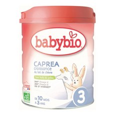 프랑스 Babybio 베이비비오 3단계 산양 카프레아 분유 베이비 포뮬라 파우더 800g, 1개