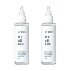 닥터블랭크 저자극 강아지 눈물 클리너, 100ml, 2개 - 강아지눈물냄새아이클리너