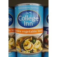 칼리지인 가든 베지터블 야채 브로스 411g 5팩 College Inn Garden Vegetable Broth (미국배송), 5개