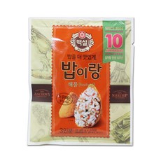 CJ제일제당 밥이랑 해물, 24g, 40개