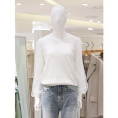 ab.f.z [ab.f.z] 시스루 라운드 니트 (KSY5HW42G)