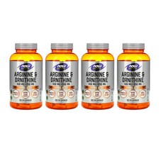 Now Foods 아르기닌 & 오르니틴 500/250 캡슐, 250정, 4개