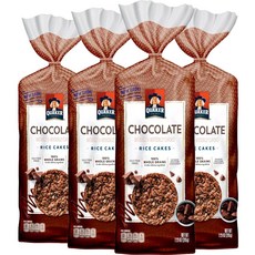 직구 퀘이커 라이스 케이크 홀 그레인 초콜렛 4개x205g Quaker Rice Cakes Whole Grain Chocolate 4ct