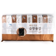 코스트코 예맛 두번구운 곱창돌김 170g (17g x 10봉) 도시락 김, 단품, 단품