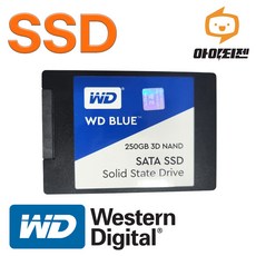 WD SSD 250GB 노트북 내장 하드디스크 2.5인치 본체 SATA - 하드디스크2.5