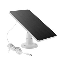 미니 태양광 패널 4W 5V 충전 보드 초인종 감시 카메라 CCTV 휴대, 화이트-5521DC, 1개