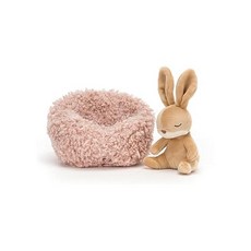 Jellycat Hibernating Bunny Stuffed Animal 5 inches - Rabbit and Bunny Plush Toy - Classic Children, one option