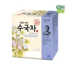 김동곤 명차 수국차 1.2gX40티백/HACCP안중/100%국산/26년09월까지, 40개, 40개입, 1.2g