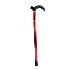 Royalways 접이식 조절 식 트레킹 워킹 하이킹 스틱 지팡이 폴란드 Alpenstock Red
