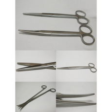 메이요시저 수술가위 PK 직 / 곡, 1개, 22.9cm 곡