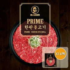 돈스파이크 프라임 한판 불고기 14팩, 단품
