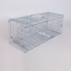 고양이 포획틀 뉴트리아 포획망 덫 유기견 동물 구조, 블랙 60 x 20 x 18cm + 칸막이, 1개