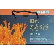 동충하초 젤리스틱 /20g 30포 +사은품 당일발송, 1박스