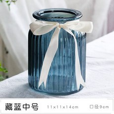 화병 프레쉬 컬러 글라스 투명 그린라우어-66204, 옵션22