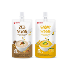 서울우유 견과우유죽 10개입 + 단호박죽 20개입 (총30개입), 130g, 30개