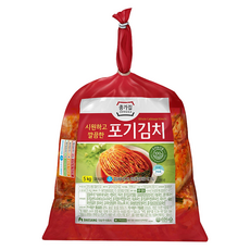 종가집 포기배추김치5kg 5kg 1개