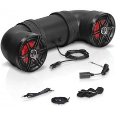 Sound Storm Laboratories BTB6L ATV UTV 비바람에 견디는 사운드 시스템-6.5 인치 스피커 1 인치 트위터 증폭 Bluetooth, 단일옵션