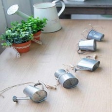 은조닷컴_가든 철재 DIY 가렌더 가랜드 가랜드만들기 미니어처소품 인테리어소품 물조리개 철재가랜드+DMSWH, 행*소