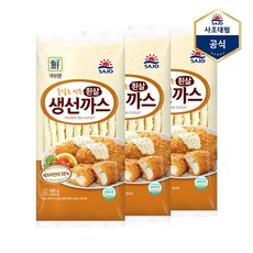 [사조대림] [대림냉동]속이 꽉 찬 통살생선까스 600g X3개, 3개