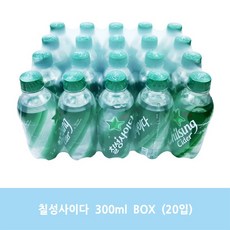쓰리 칠성 310B 칠성사이다 300ml 20병, 단품, 단품