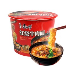 천미방 중국식품 캉스푸 홍쇼우육면 컵라면, 1개