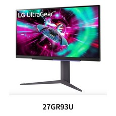 LG전자 울트라기어 27GR93U IPS패널 27인치 1ms 144Hz 4K UHD G-SYNC 안전배송