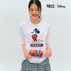[M12 x DISNEY] 미키에디션 티셔츠 4종 여성용