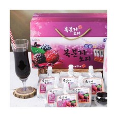 웰빙푸드 국내산 복분자즙 오디즙 아로니아즙 110ml 10팩